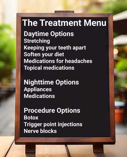 Orofacial Pain Treatment Menu Hirschinger